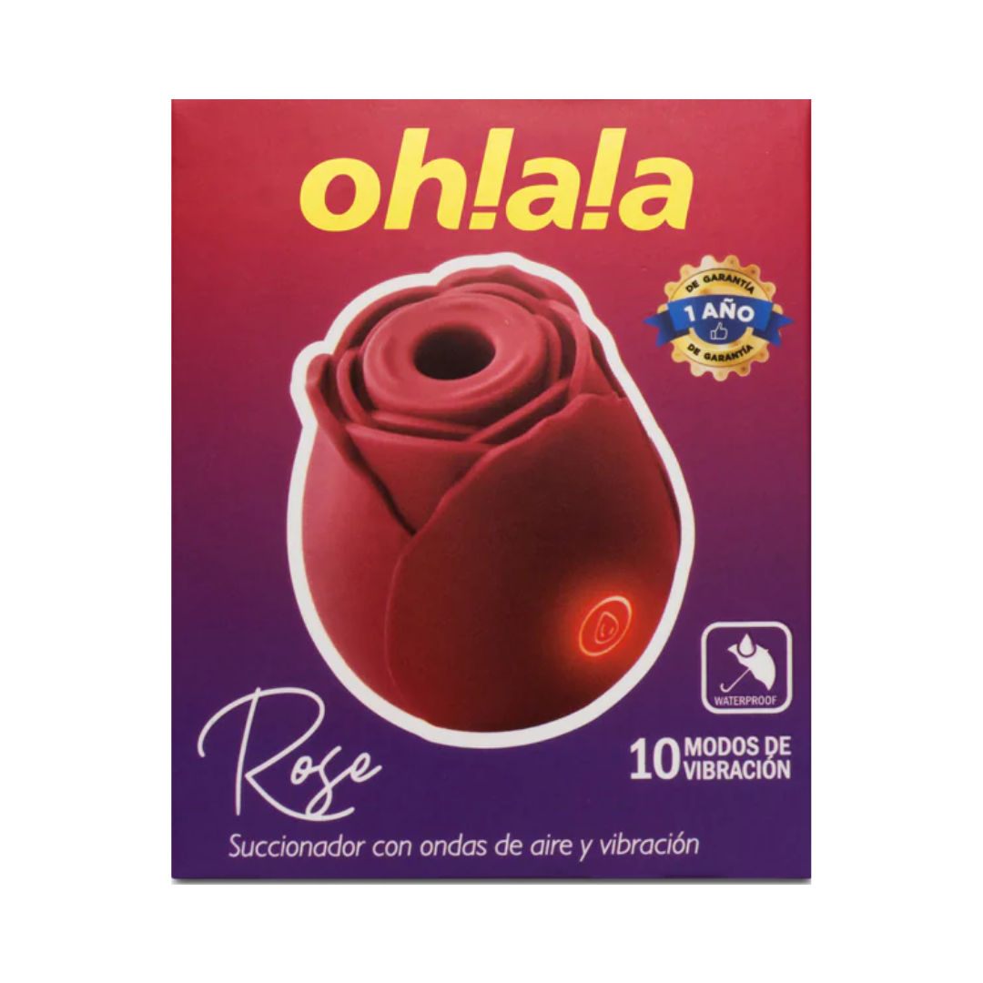 Vibrador y Succionador Ohlala Rose