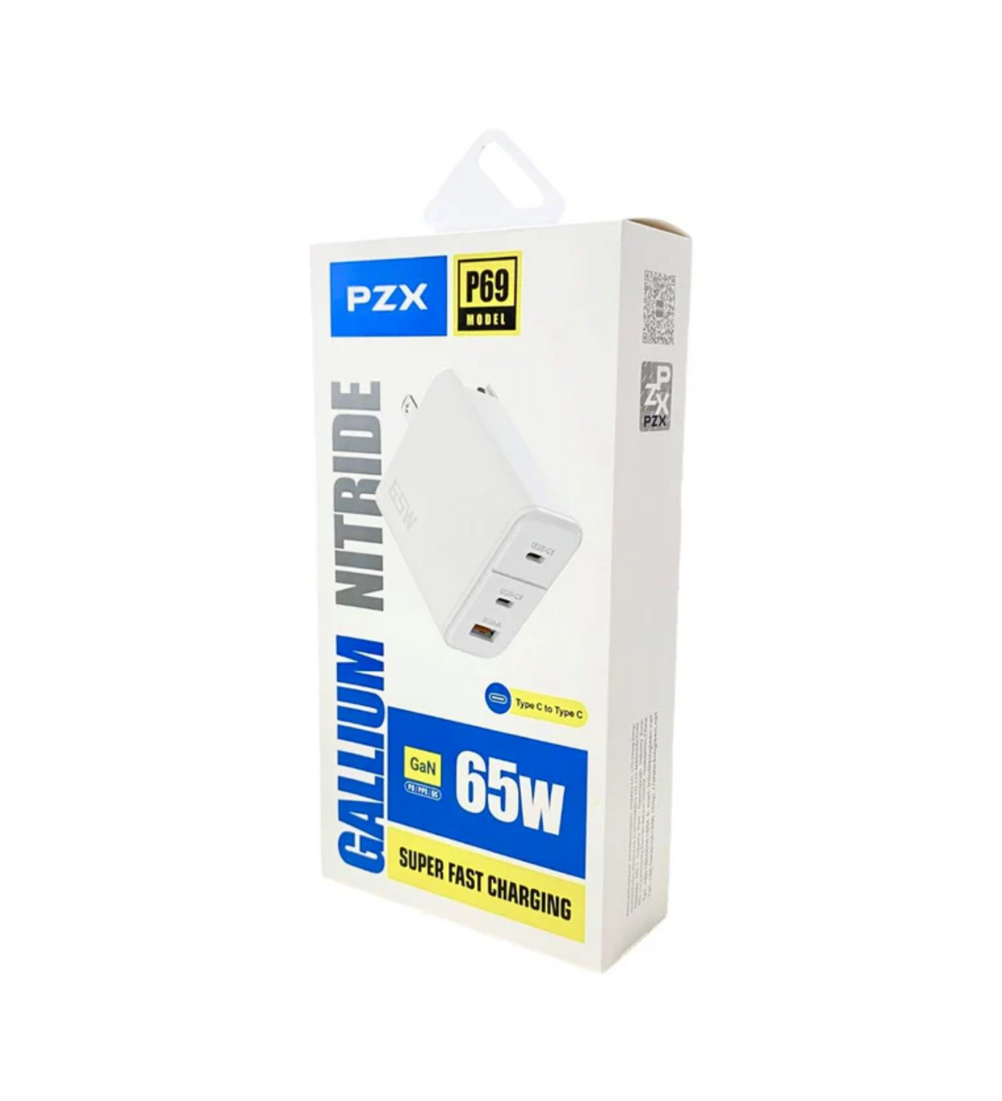 Cargador PZX P69 65W Tipo C
