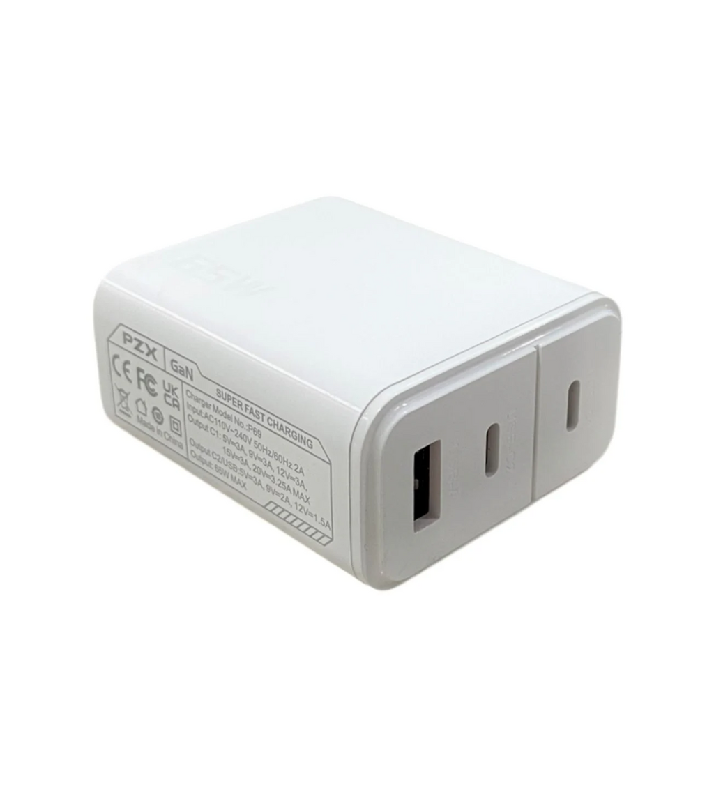 Cargador PZX P69 65W Tipo C