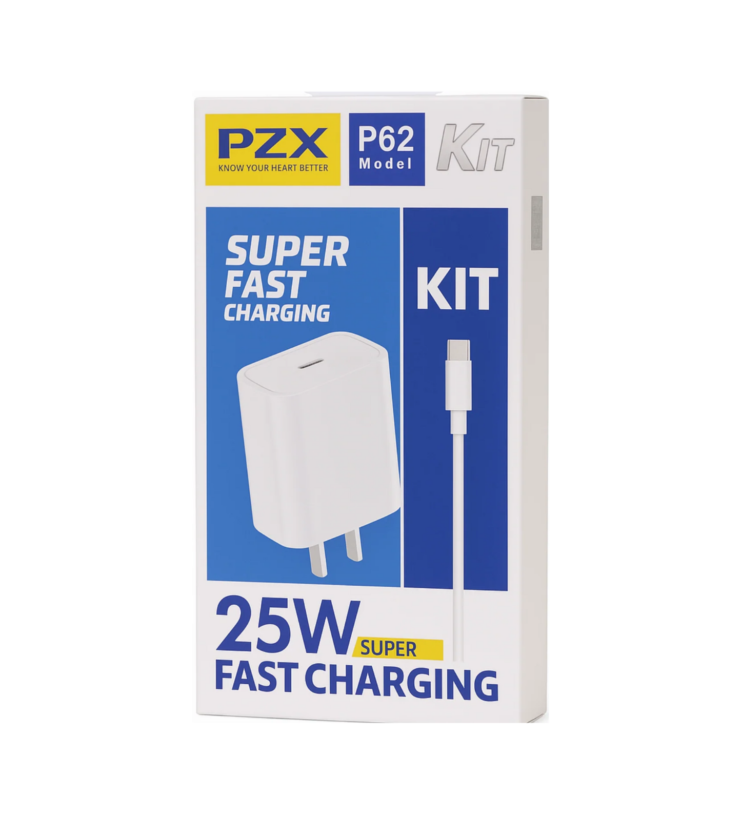 Cargador PZX P62 25W Tipo C