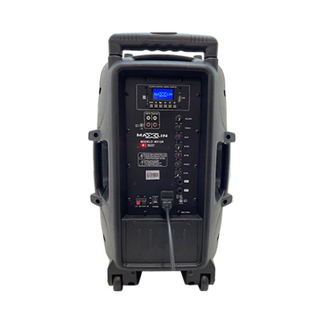 CABINA ACTIVA 12" RECARGABLE MAXLIN MX12R 520W
