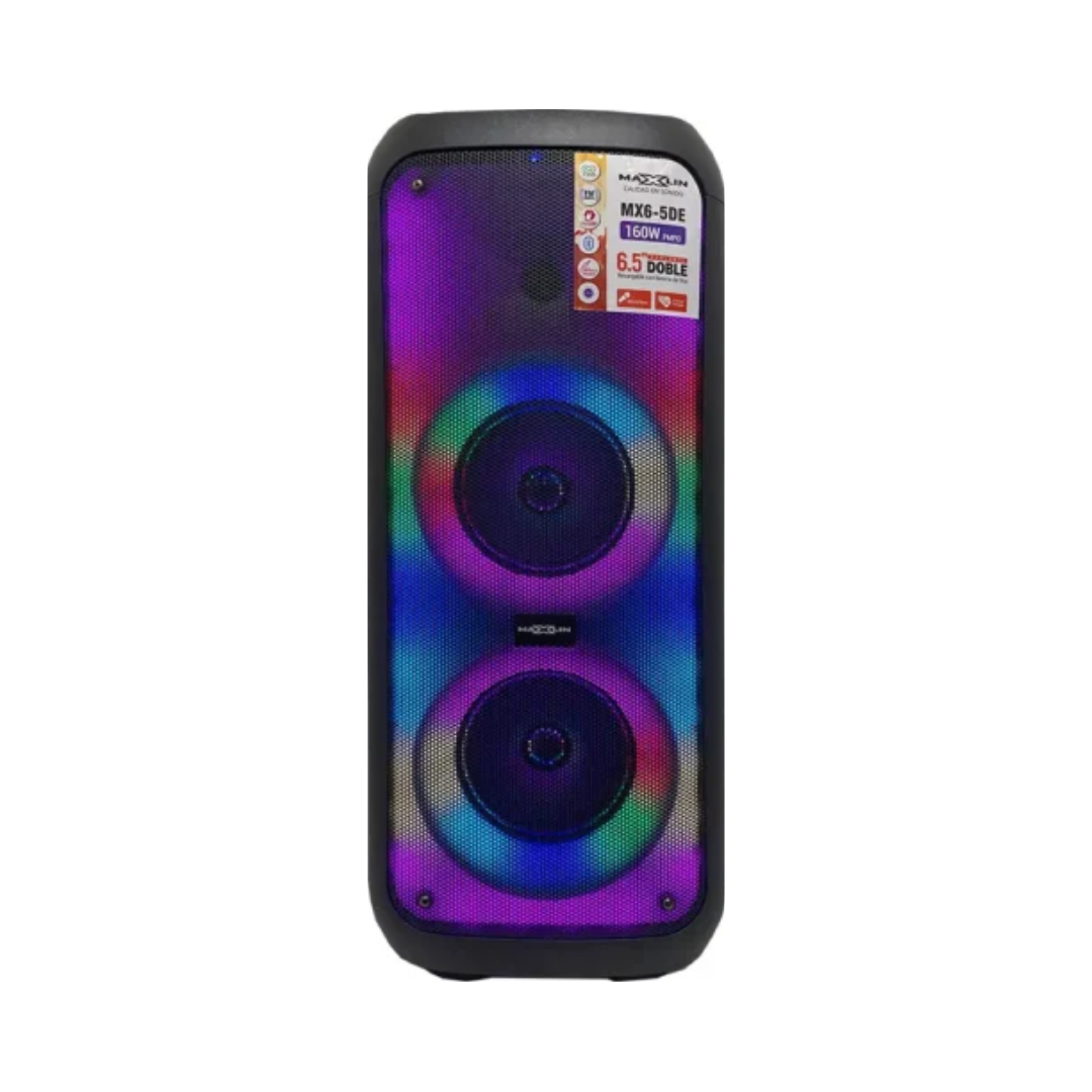 Parlante Recargable Bluetooth Maxlin 6.5¨MX6
