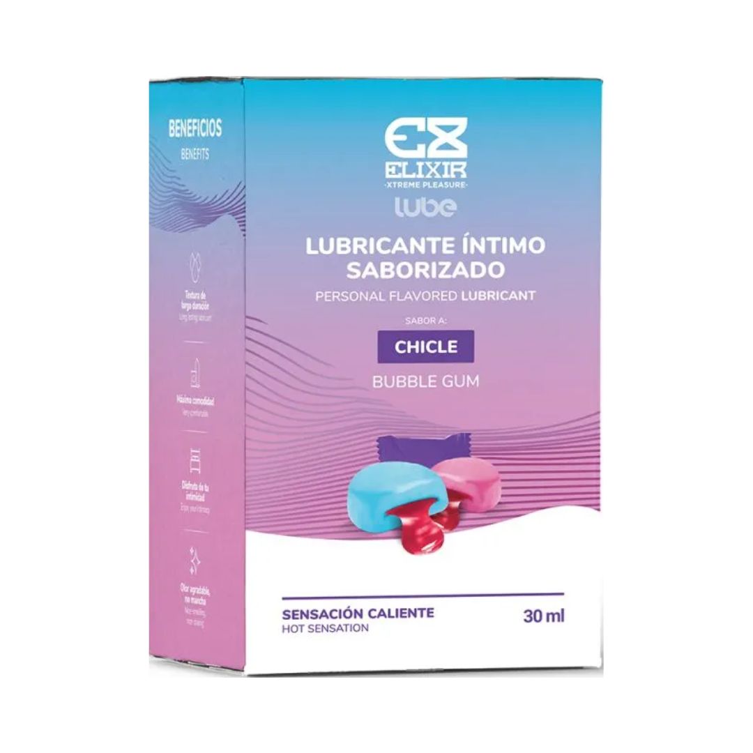 Lubricante Chicle Sensación Caliente