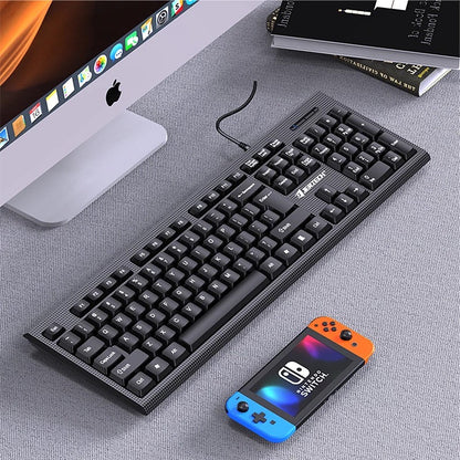 Combo Teclado Y Mouse PC Alambrico KM160