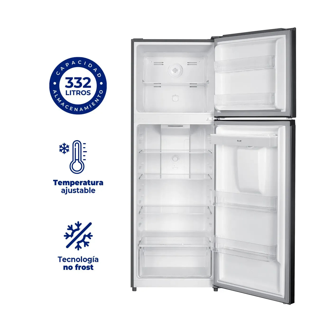 Nevera Kalley No Frost 332 Litros